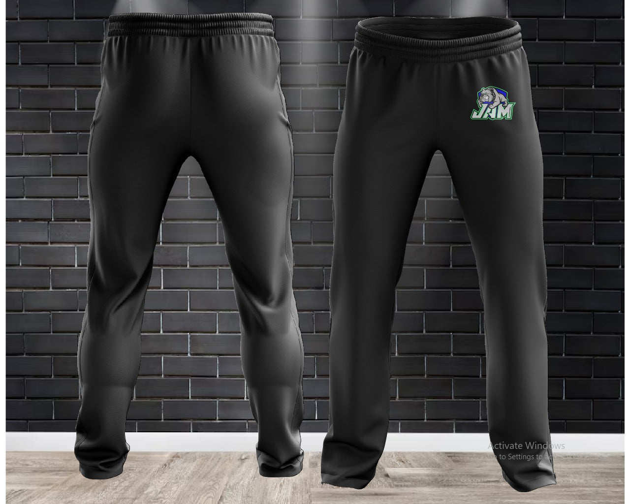JAM Performance Fleece Lined Sweatpants - Clarity Logo