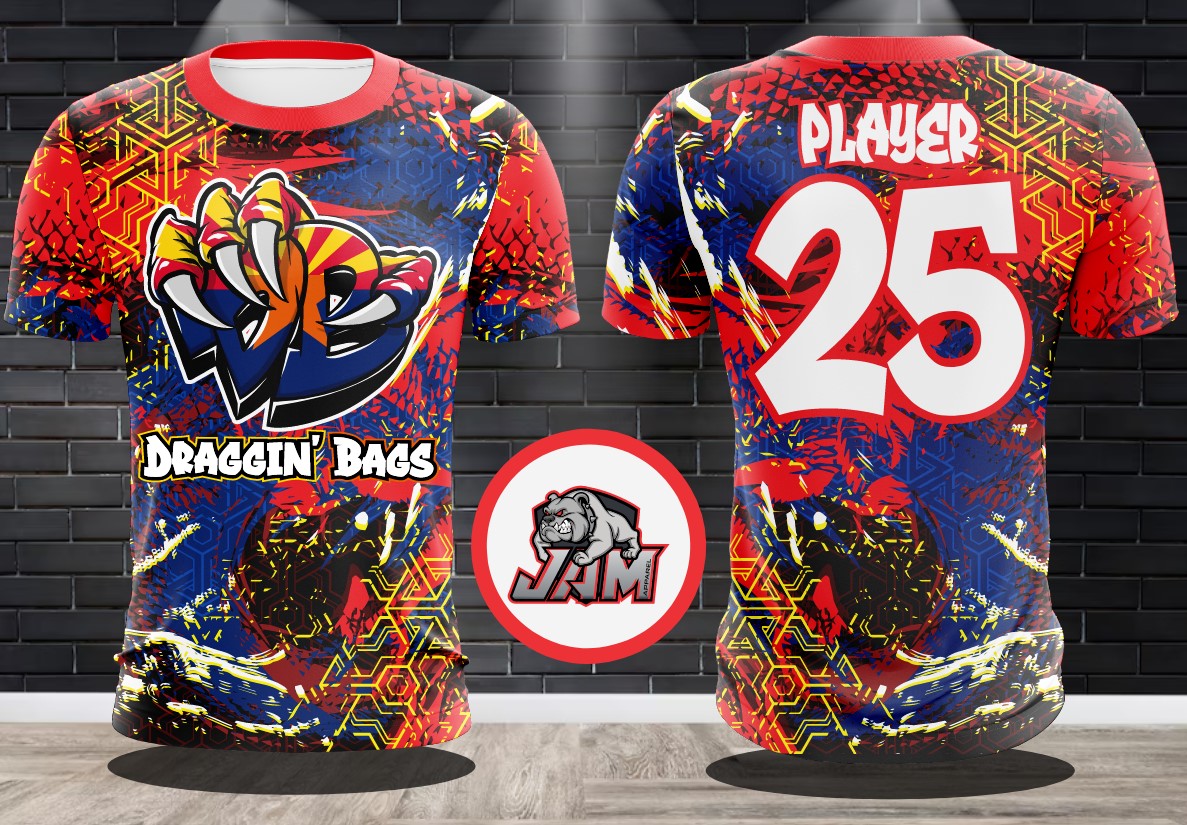 (NEW)Draggin Bags “Fresh” Jersey Designs - 5 Colorway Variations