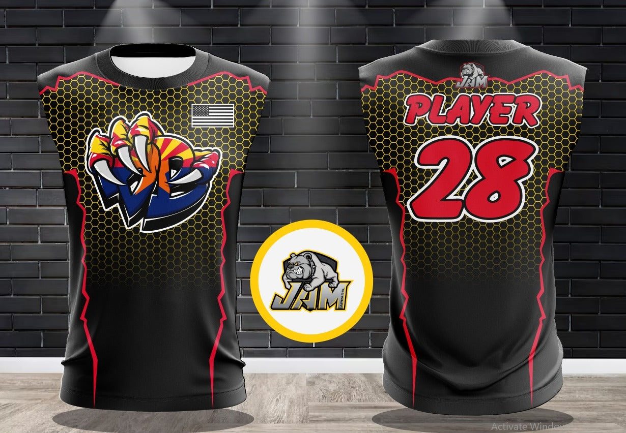 Draggin Bags Draggin Claw - Black Base Arizona Claw Jersey or Cutoff
