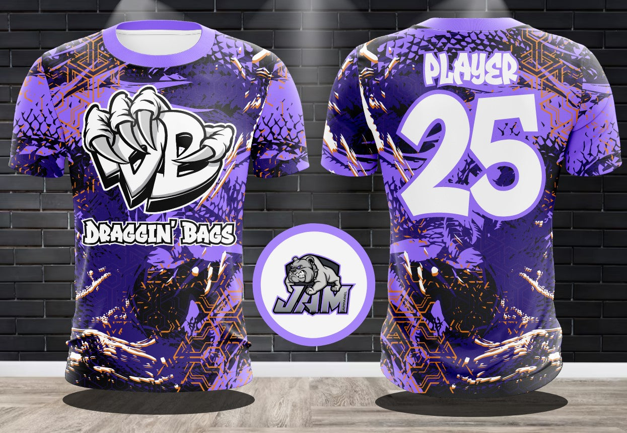 (NEW)Draggin Bags “Fresh” Jersey Designs - 5 Colorway Variations