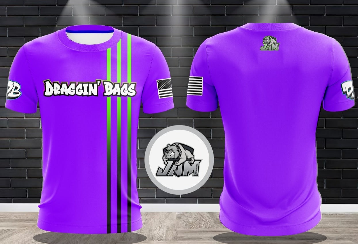 Draggin Bags 2024 Clean - Purple Jersey or Cutoff