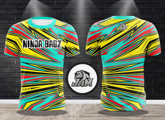 (NEW)Ninja Bagz Script - Electric Edition Jersey