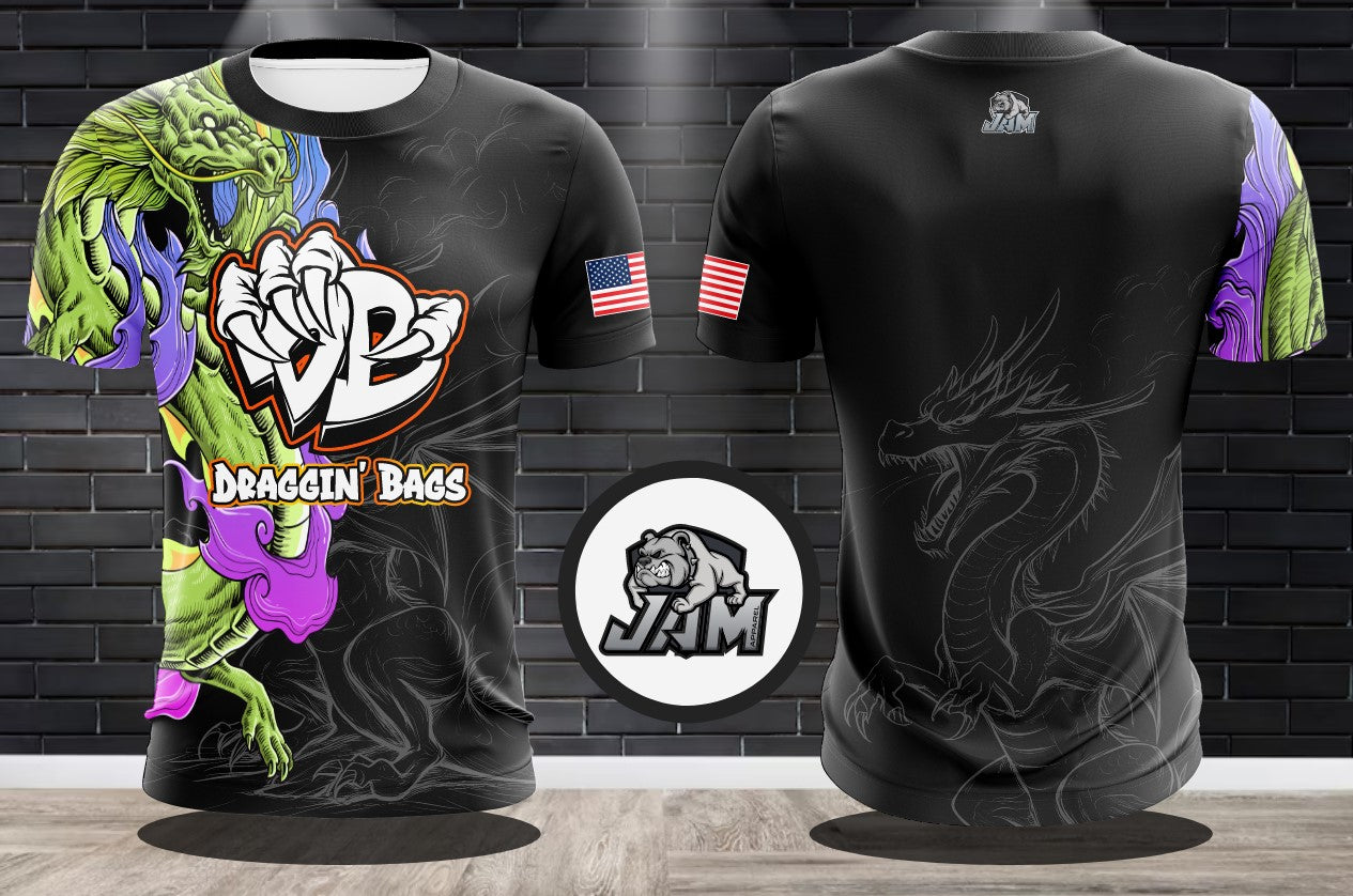(NEW)Draggin Bags Summer Vibes Performance Drifit Jersey and Sleeveless Jersey - 4 Available Colorways