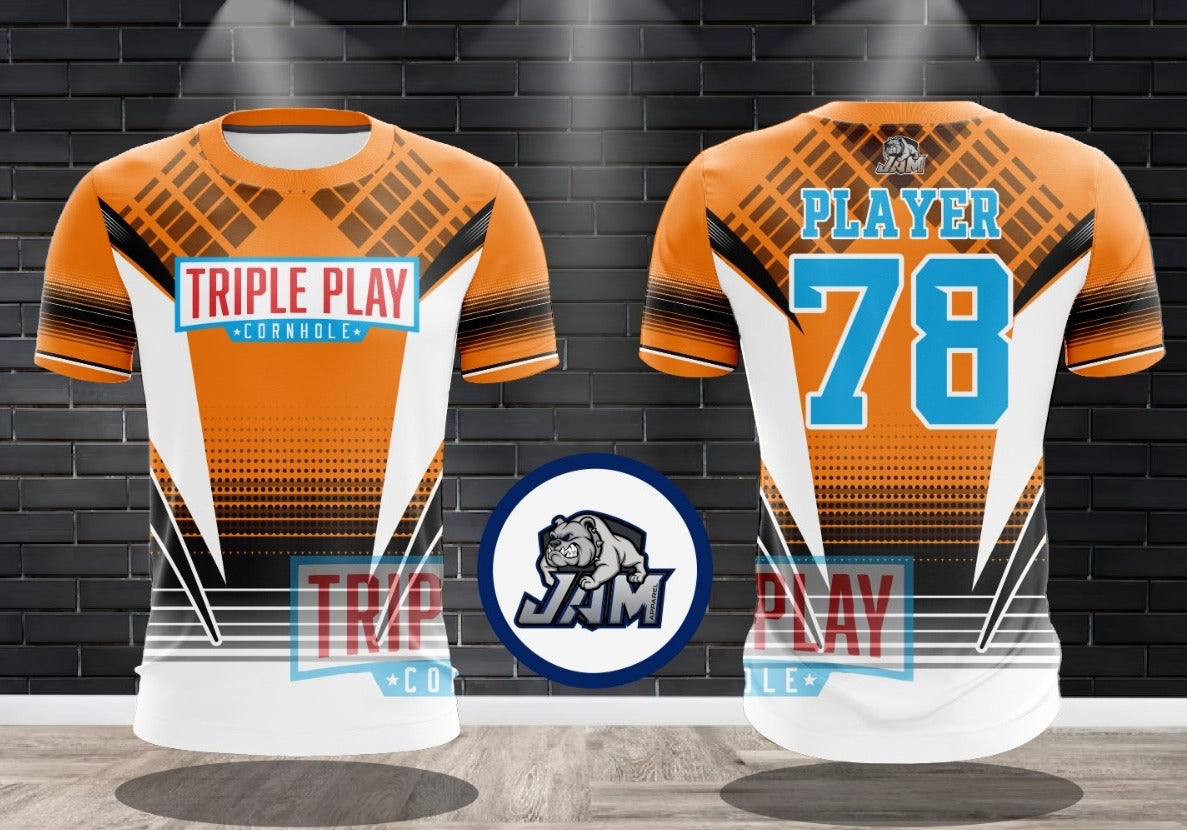 Triple Play Cornhole - OG Orange Jersey