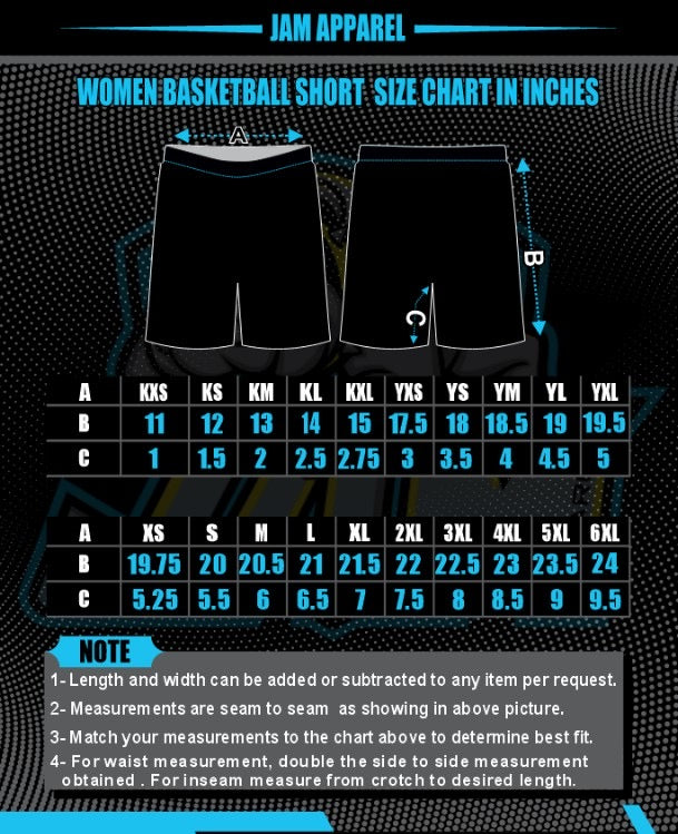 JAM Performance Shorts - Hot Slime Logo