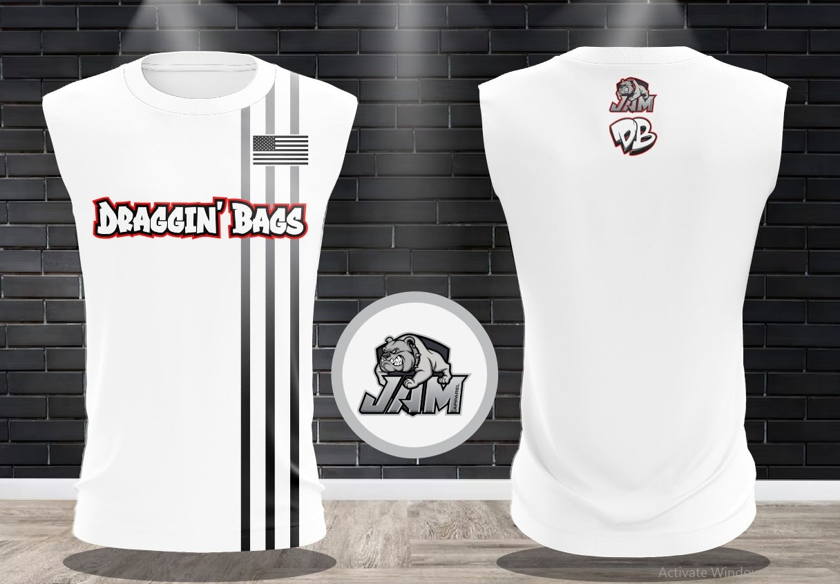 Draggin Bags 2024 Clean - White Jersey or Cutoff