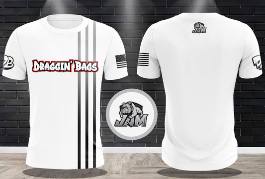 (NEW)Draggin Bags 2024 Clean - White Jersey or Cutoff