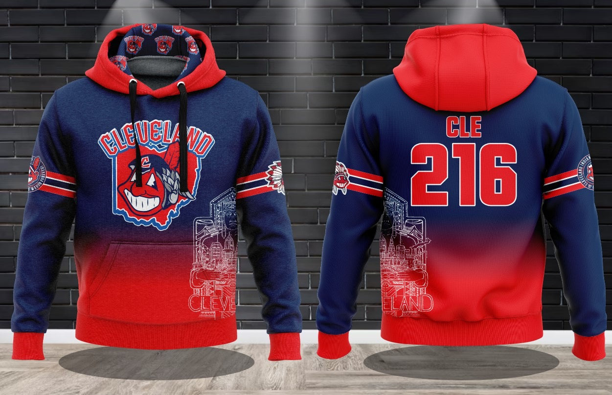 (NEW)Cleveland Guards 216 Performance Fleece Lined Hooded Sweatshirt - 3 Colorways