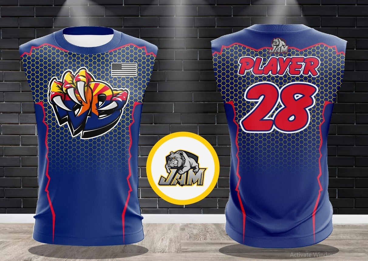 Draggin Bags Draggin Claw - Blue Base Arizona Claw Jersey or Cutoff