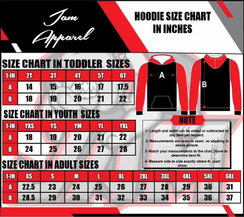 September 2024 - JAM Performance Hooded Sweatshirt