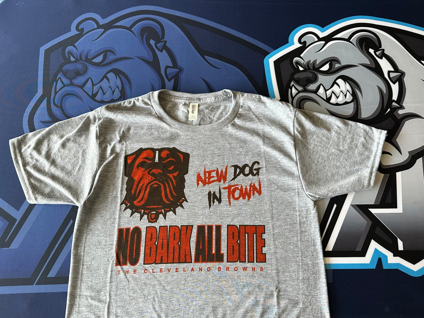 New Dawg In Town Soft Tee - Grey