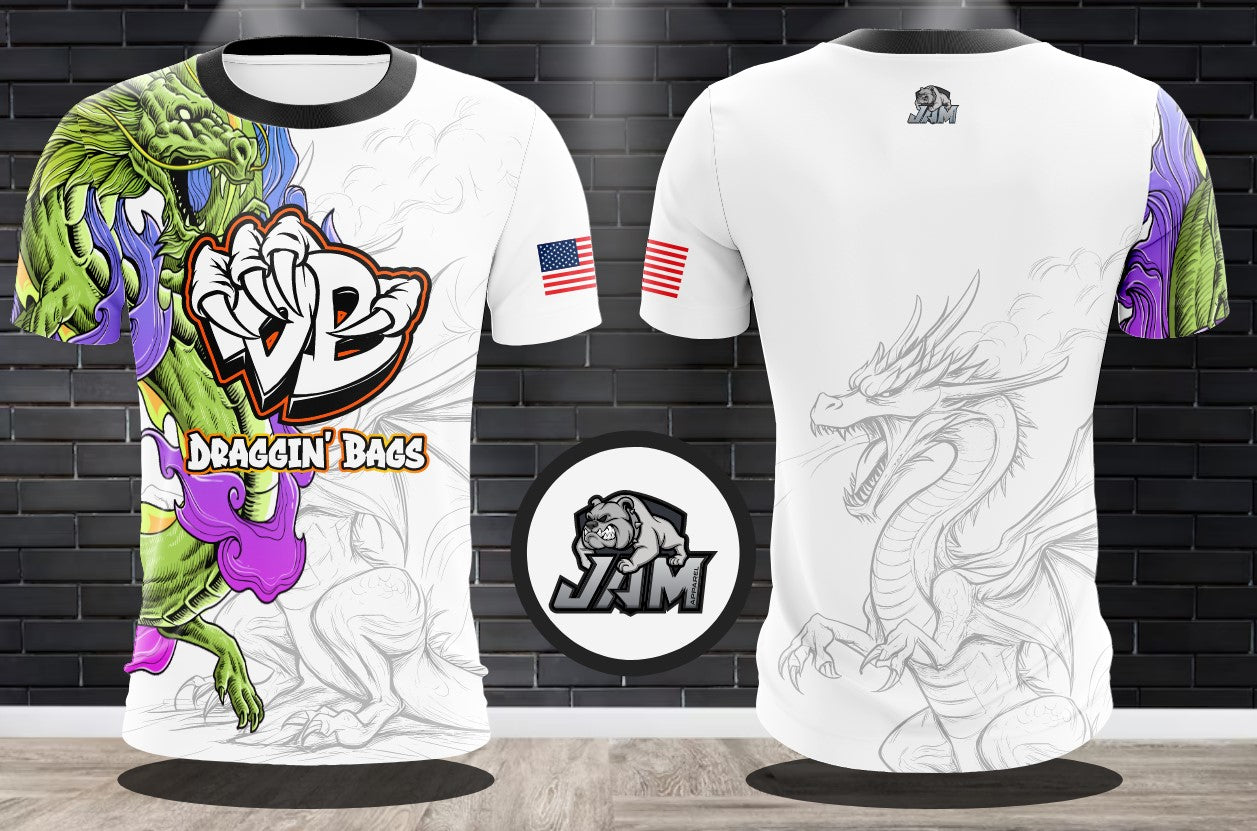 (NEW)Draggin Bags Summer Vibes Performance Drifit Jersey and Sleeveless Jersey - 4 Available Colorways