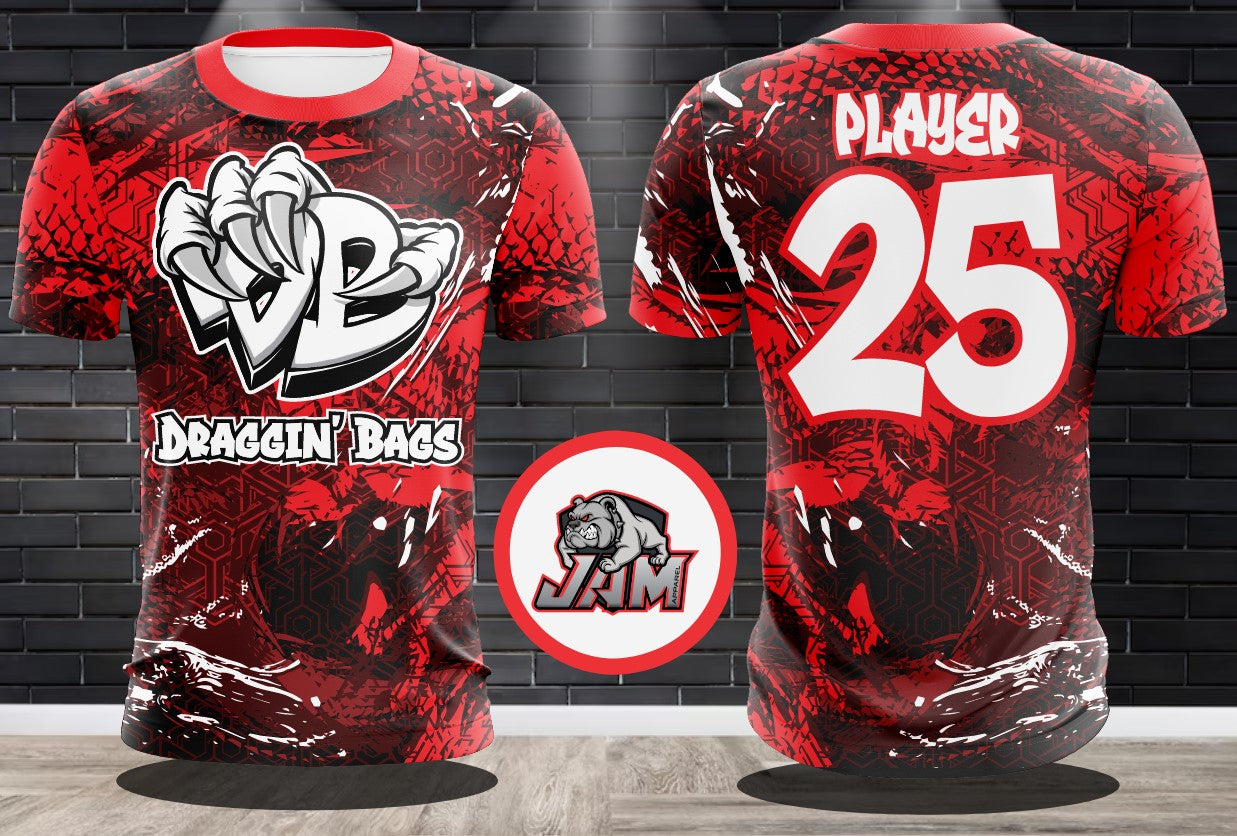 (NEW)Draggin Bags “Fresh” Jersey Designs - 5 Colorway Variations
