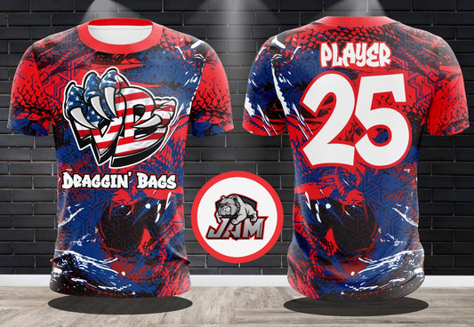 (NEW)Draggin Bags “Fresh” Jersey Designs - 5 Colorway Variations