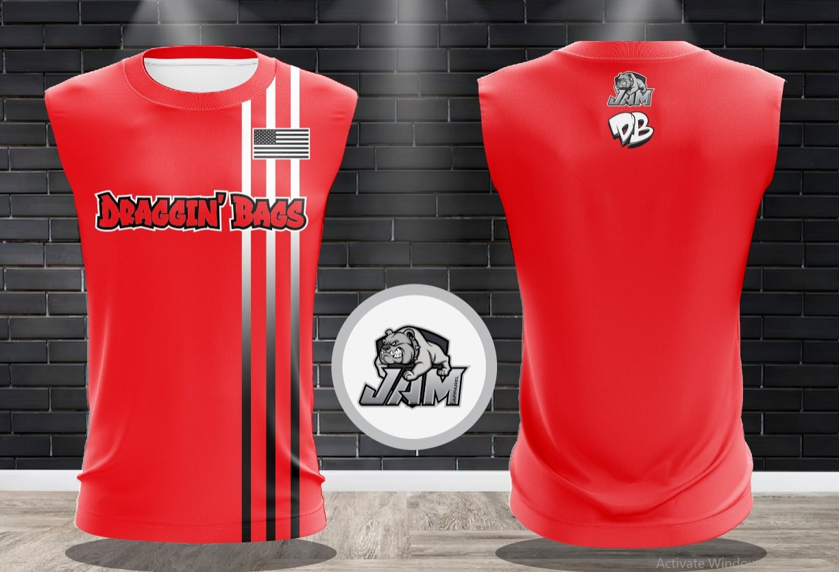 Draggin Bags 2024 Clean - Red Jersey or Cutoff