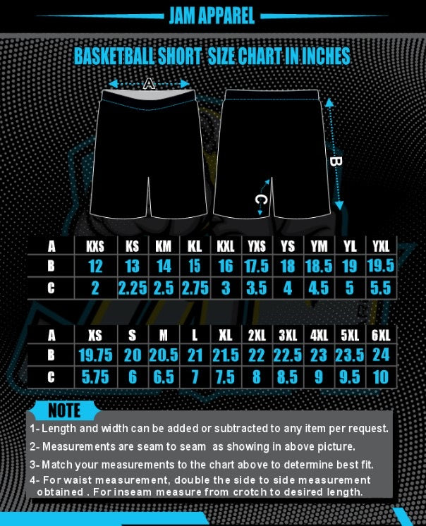 JAM Performance Shorts - Blackout Logo