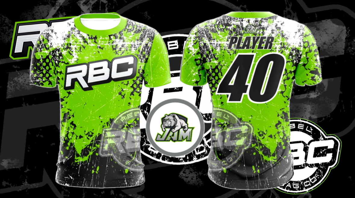 Rebel Bag Co. Perfect Storm Jersey - Green/Black