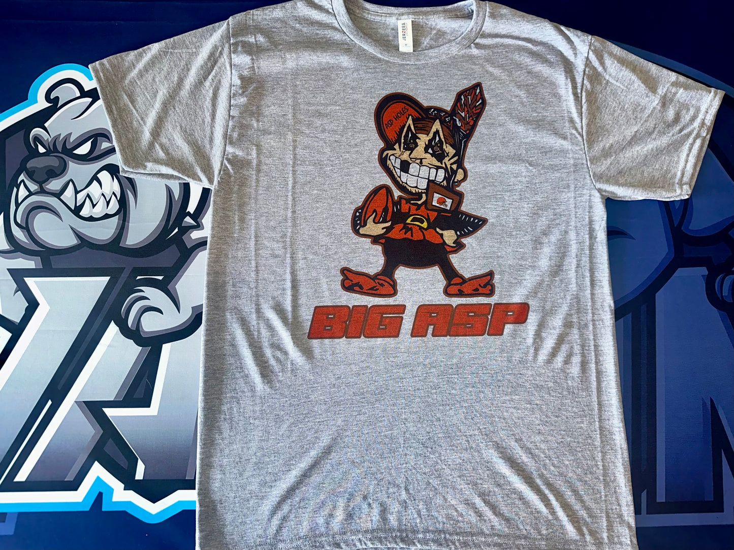 Big Asp Podcast Elf Soft Tee - Grey