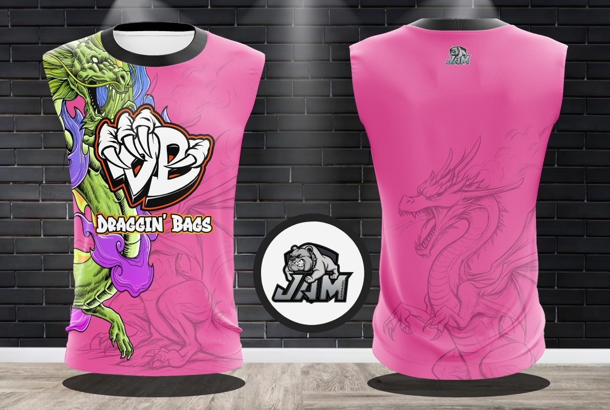 (NEW)Draggin Bags Summer Vibes Performance Drifit Jersey and Sleeveless Jersey - 4 Available Colorways