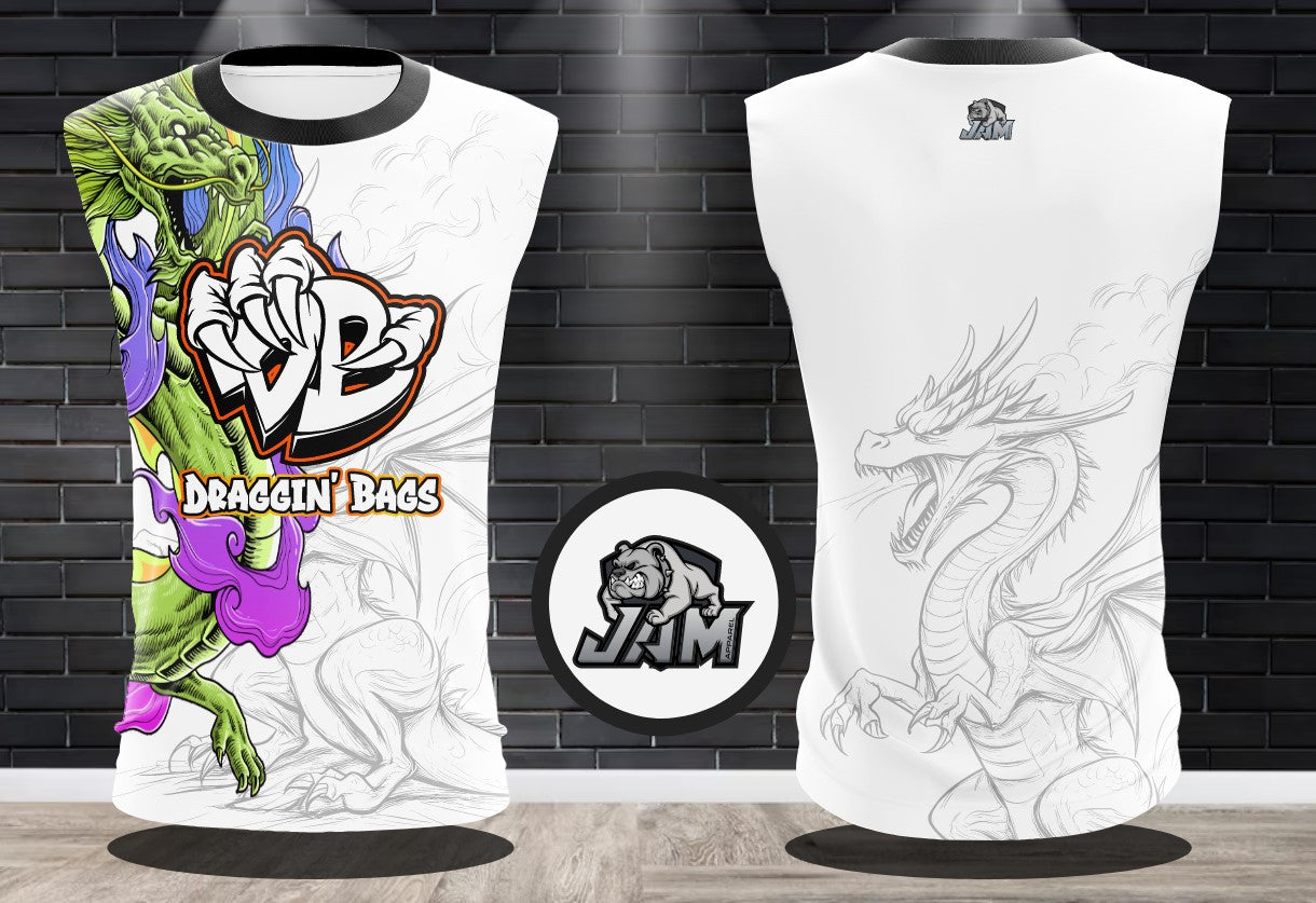 (NEW)Draggin Bags Summer Vibes Performance Drifit Jersey and Sleeveless Jersey - 4 Available Colorways