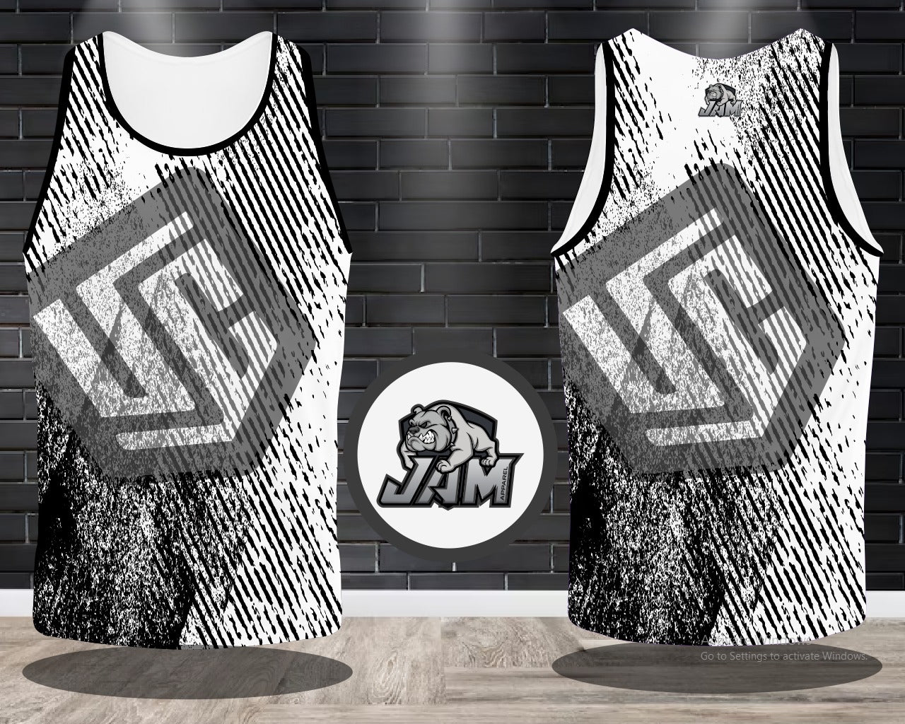 (NEW)Underworld Cornhole 2024 Edition - Black/White Unisex Tank Top