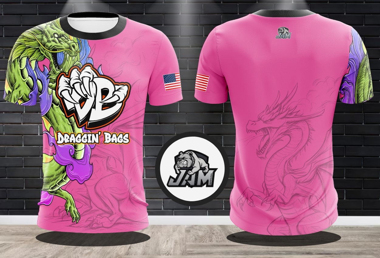 (NEW)Draggin Bags Summer Vibes Performance Drifit Jersey and Sleeveless Jersey - 4 Available Colorways