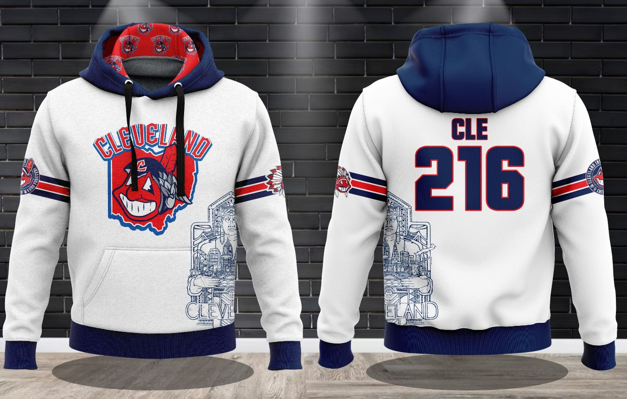 (NEW)Cleveland Guards 216 Performance Fleece Lined Hooded Sweatshirt - 3 Colorways