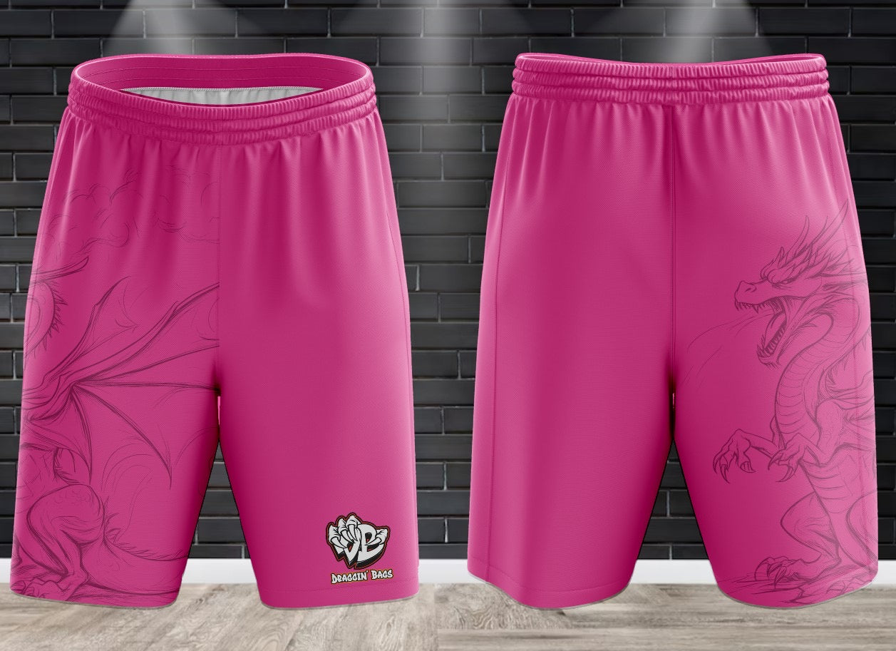 (NEW)Draggin Bags Summer Vibes Performance Drifit Shorts Unisex/Women’s - 4 Available Colorways