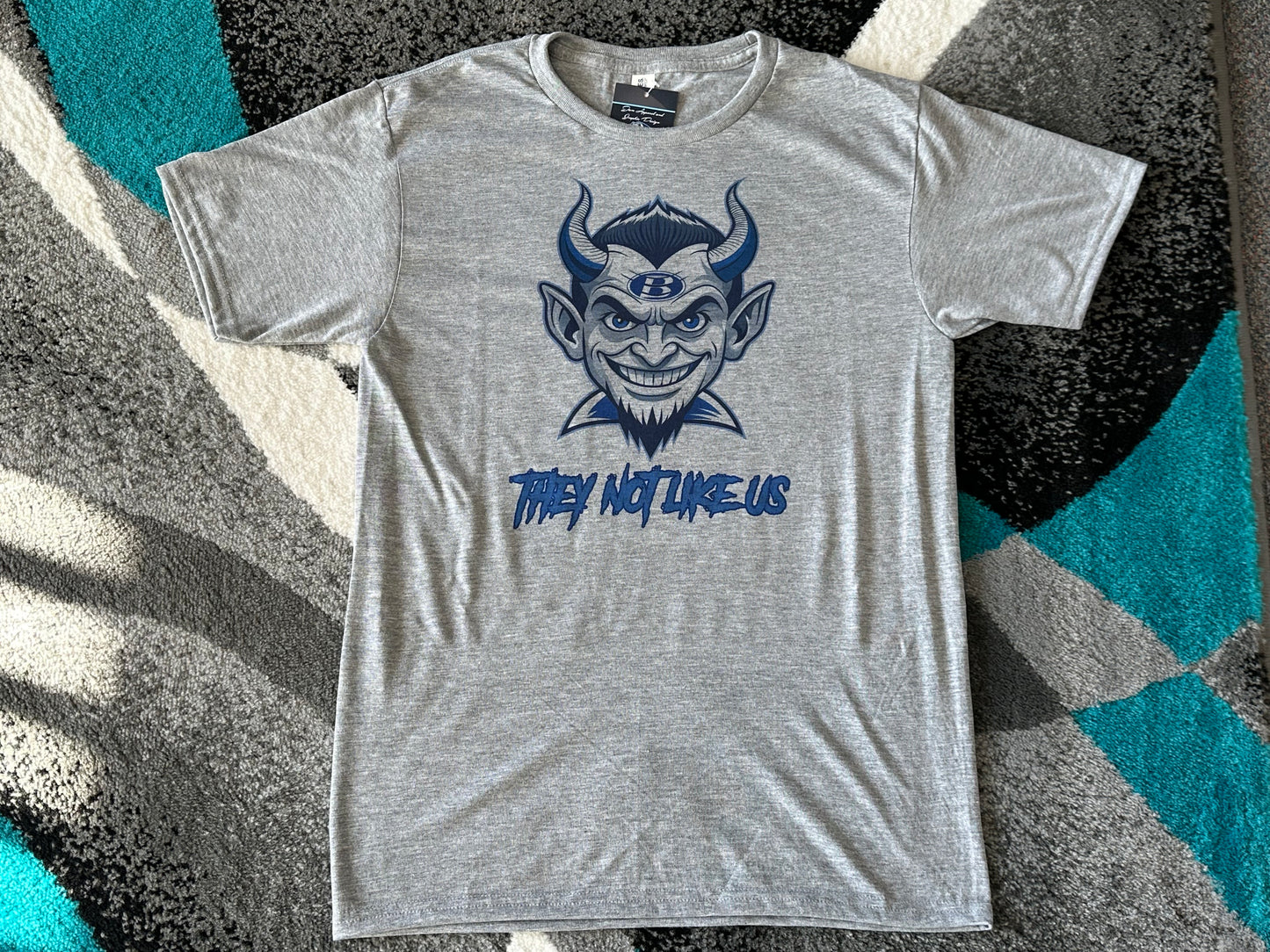 (NEW)Brunswick Blue Devils “They Not Like Us” Soft Tee