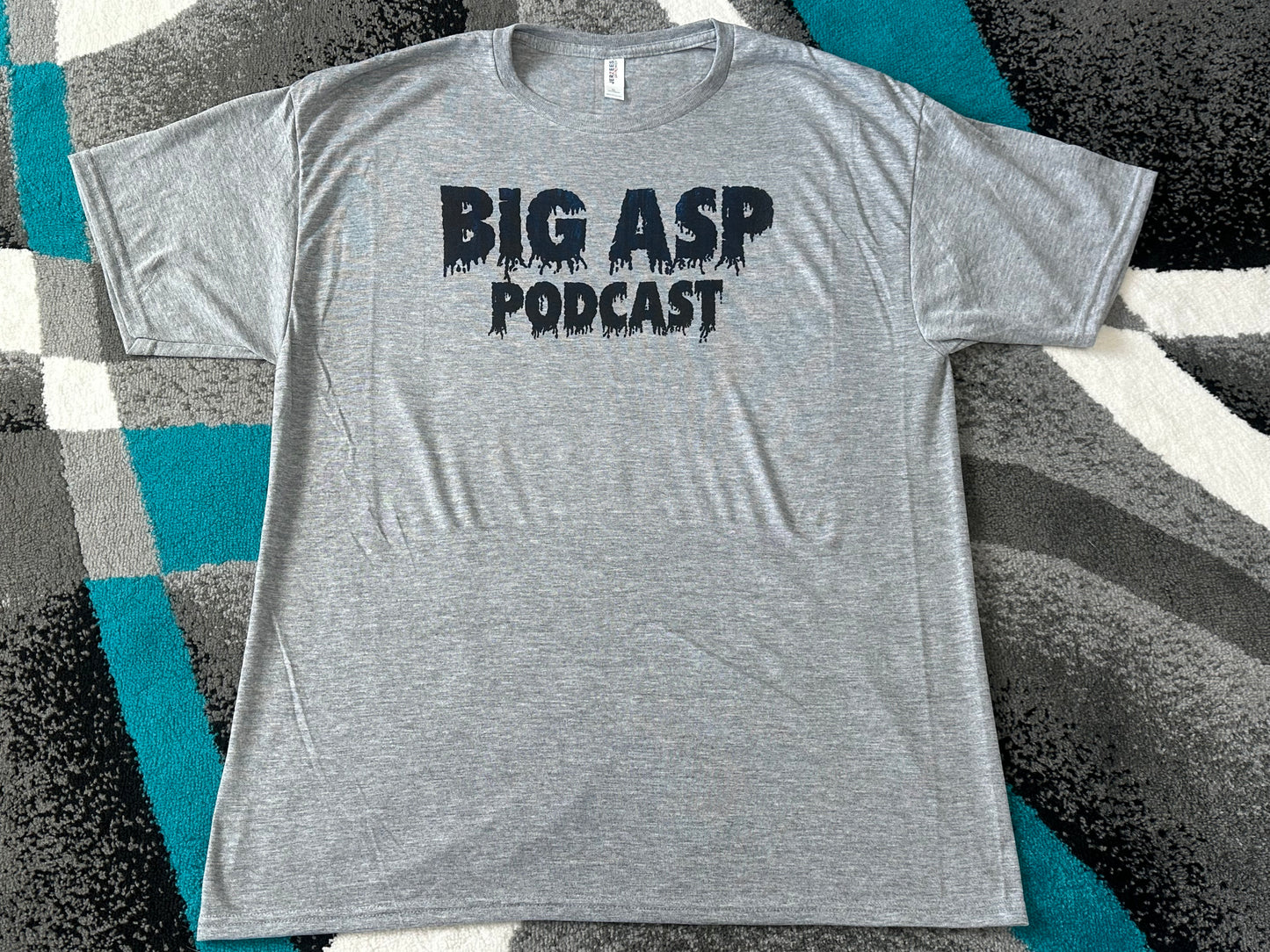 (NEW)Big Asp Podcast Spooky Jason Performance Soft Tee
