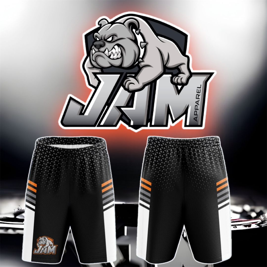 JAM Orange Hex Performance Shorts