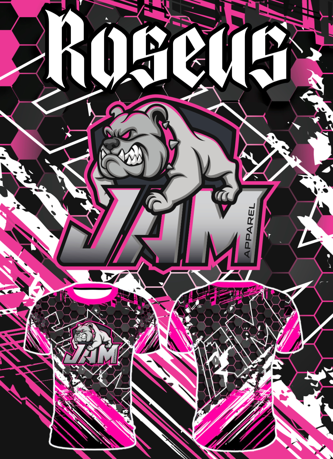 JAM Honeycomb Jersey - Roseus