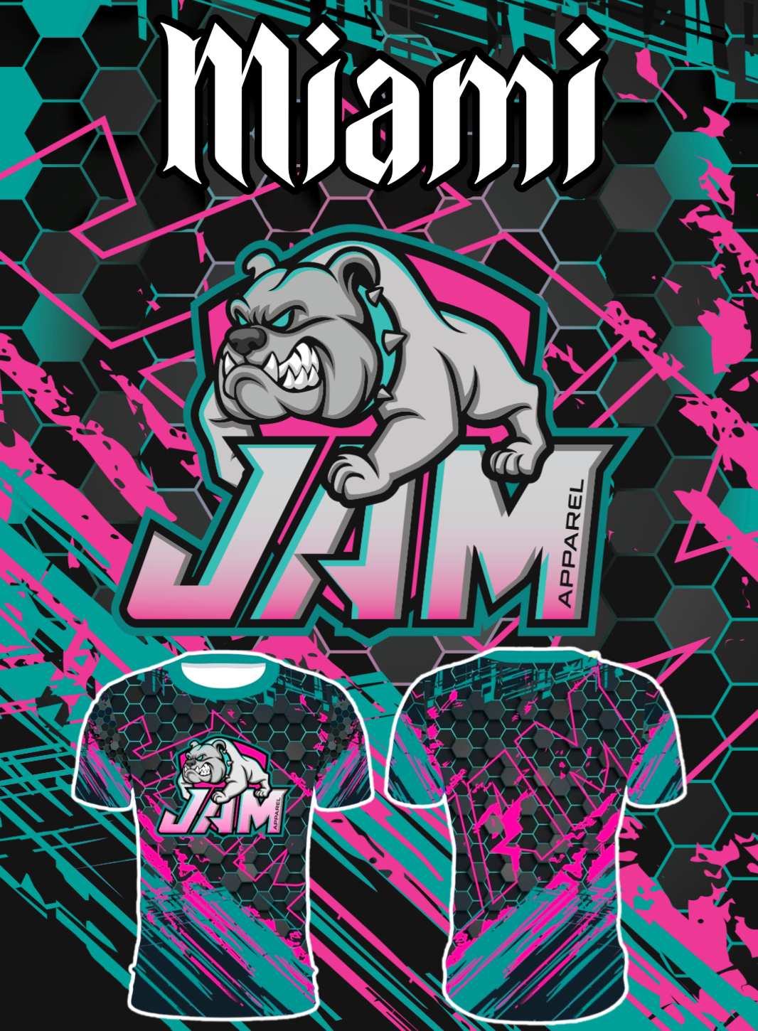 JAM Honeycomb Jersey - Miami