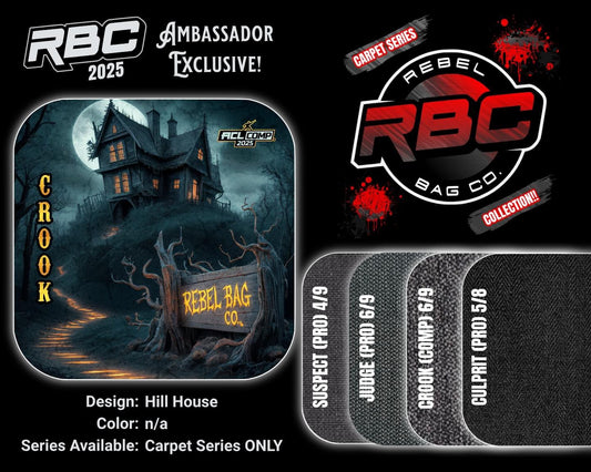 (NEW)Rebel Bag Co. Ambassador Exclusive 2025 ACL Professional Cornhole Bags - Hill House