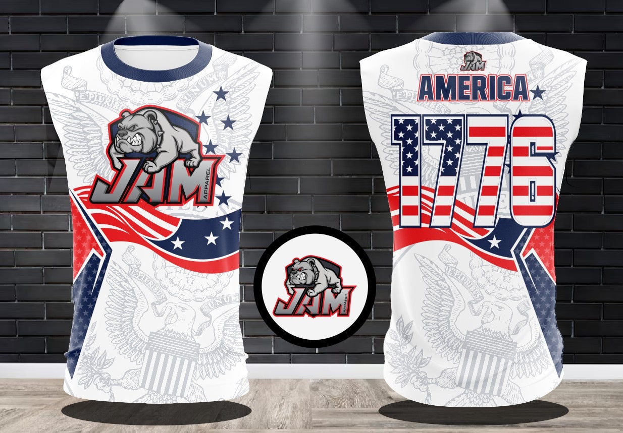 July - JAM 1776 America DriFit Performance Jersey