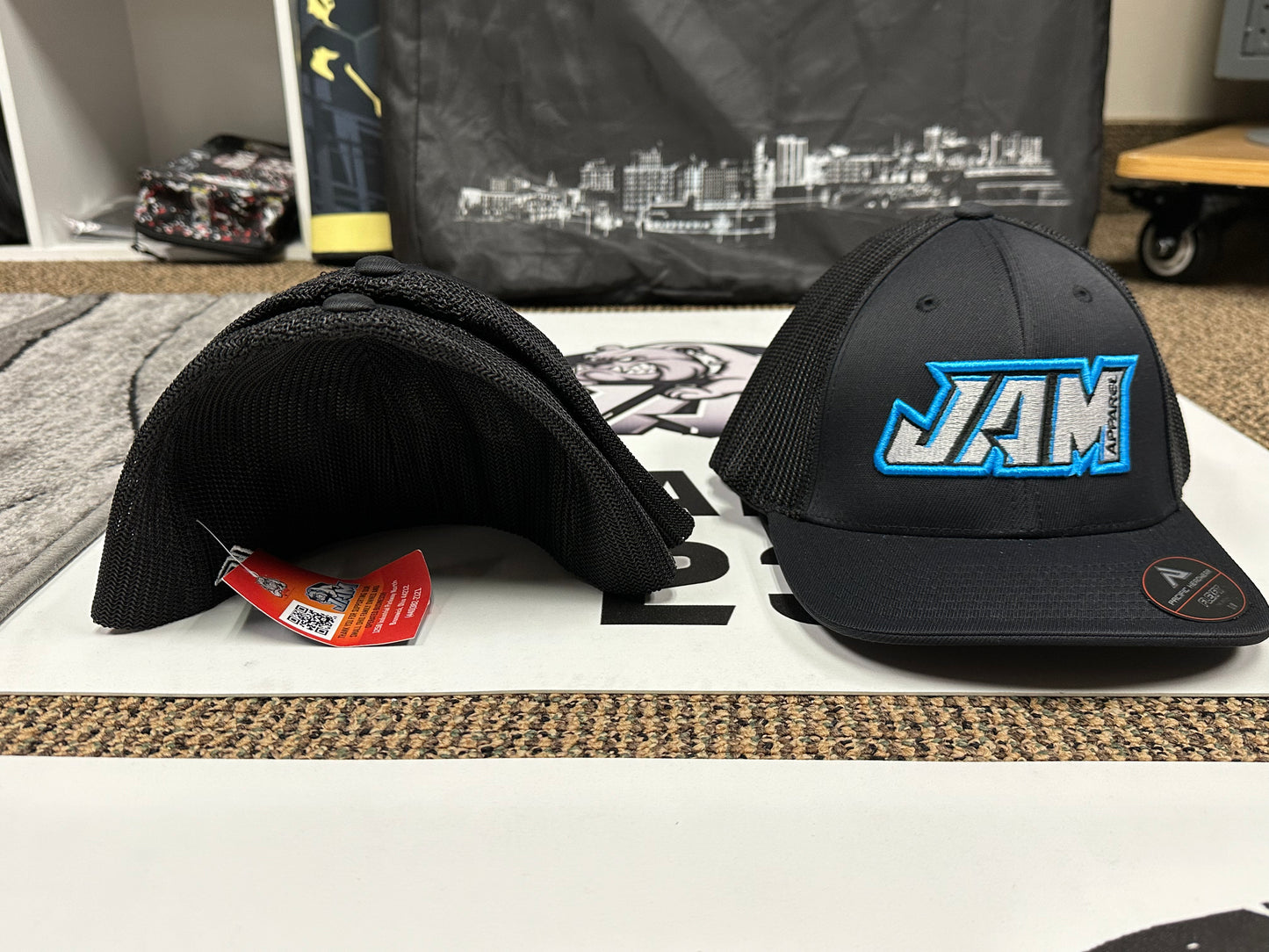 JAM FlexFit 3D Embroidered Hat - Superman Blue