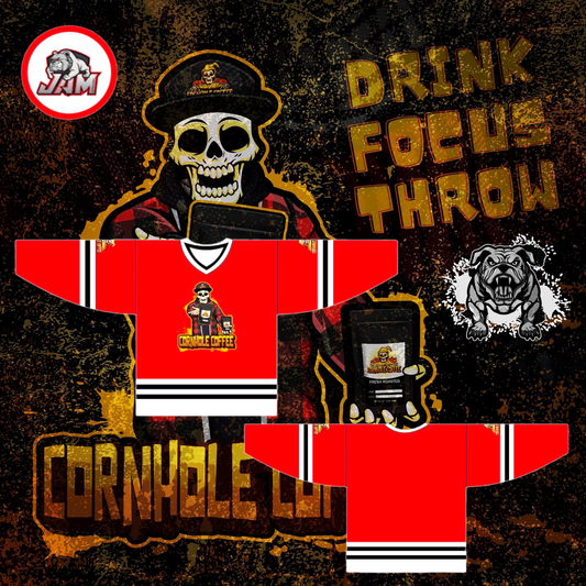 Cornhole Coffee Hockey Jerseys