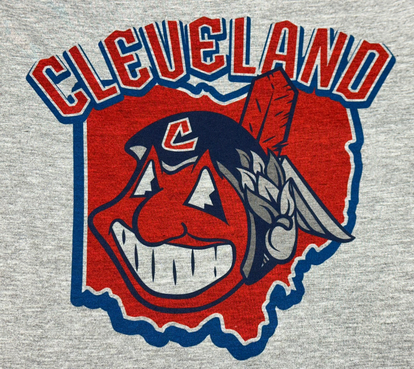 (NEW)Chief Wahoo Designed Sweatshirt Drawstring Bags