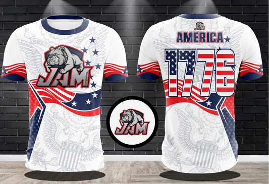 July - JAM 1776 America DriFit Performance Jersey