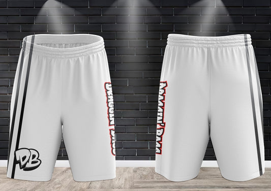 Draggin Bags 2024 Clean Edition Performance Shorts - White