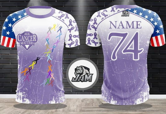 (NEW)JAM All Cancer Matters Jersey