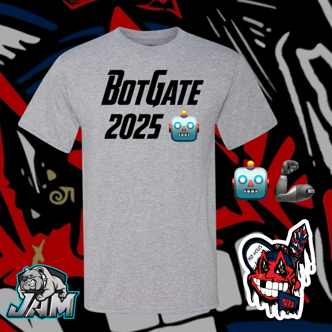 (NEW)Big Asp Podcast BotGate 2025 Performance Soft Tee – JAM Apparel