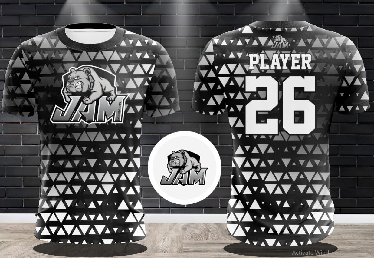 JAM Diamond Mine Jersey - Blackout