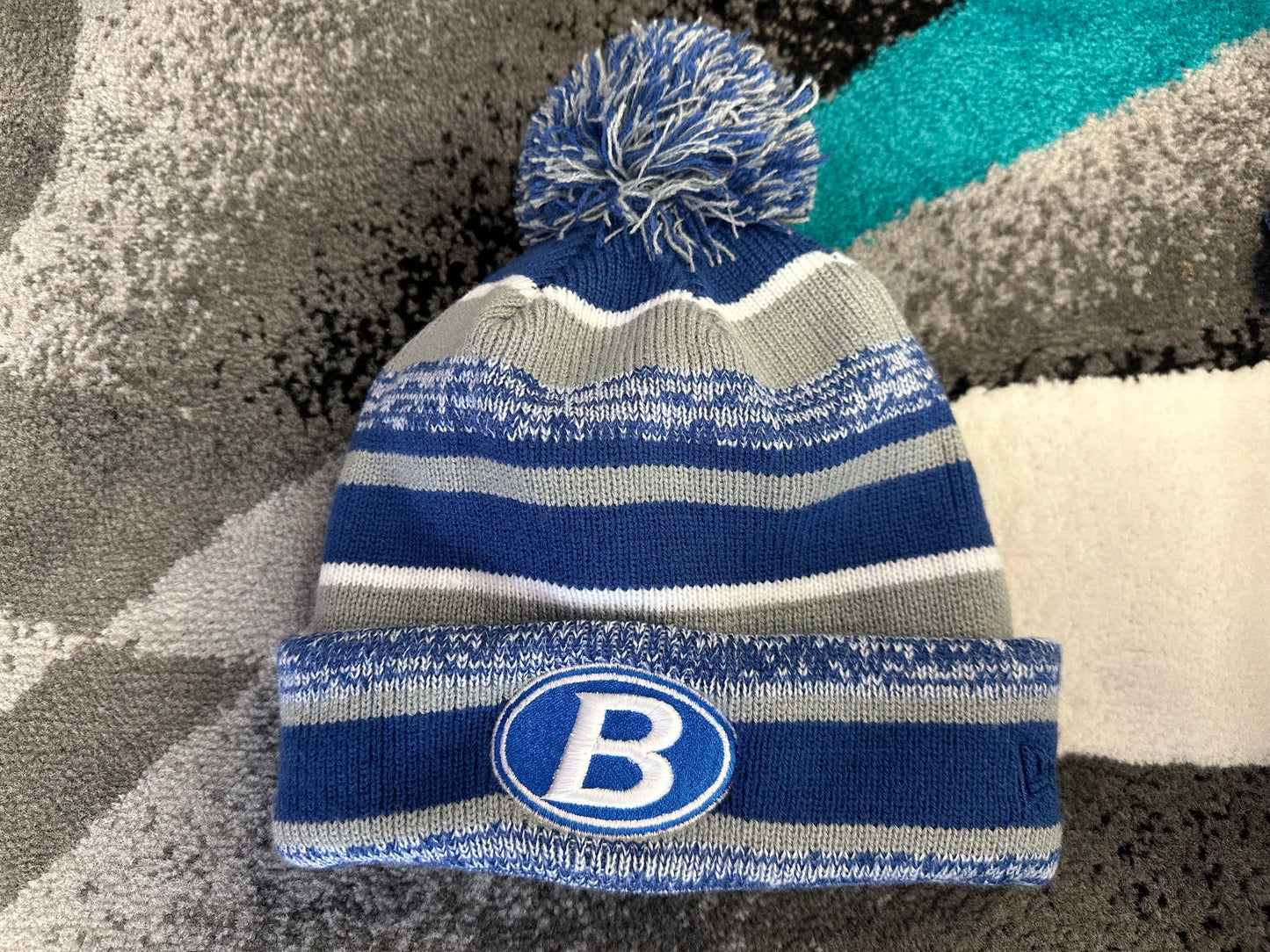 (NEW)Brunswick B Embroidered New Era Winter Hat