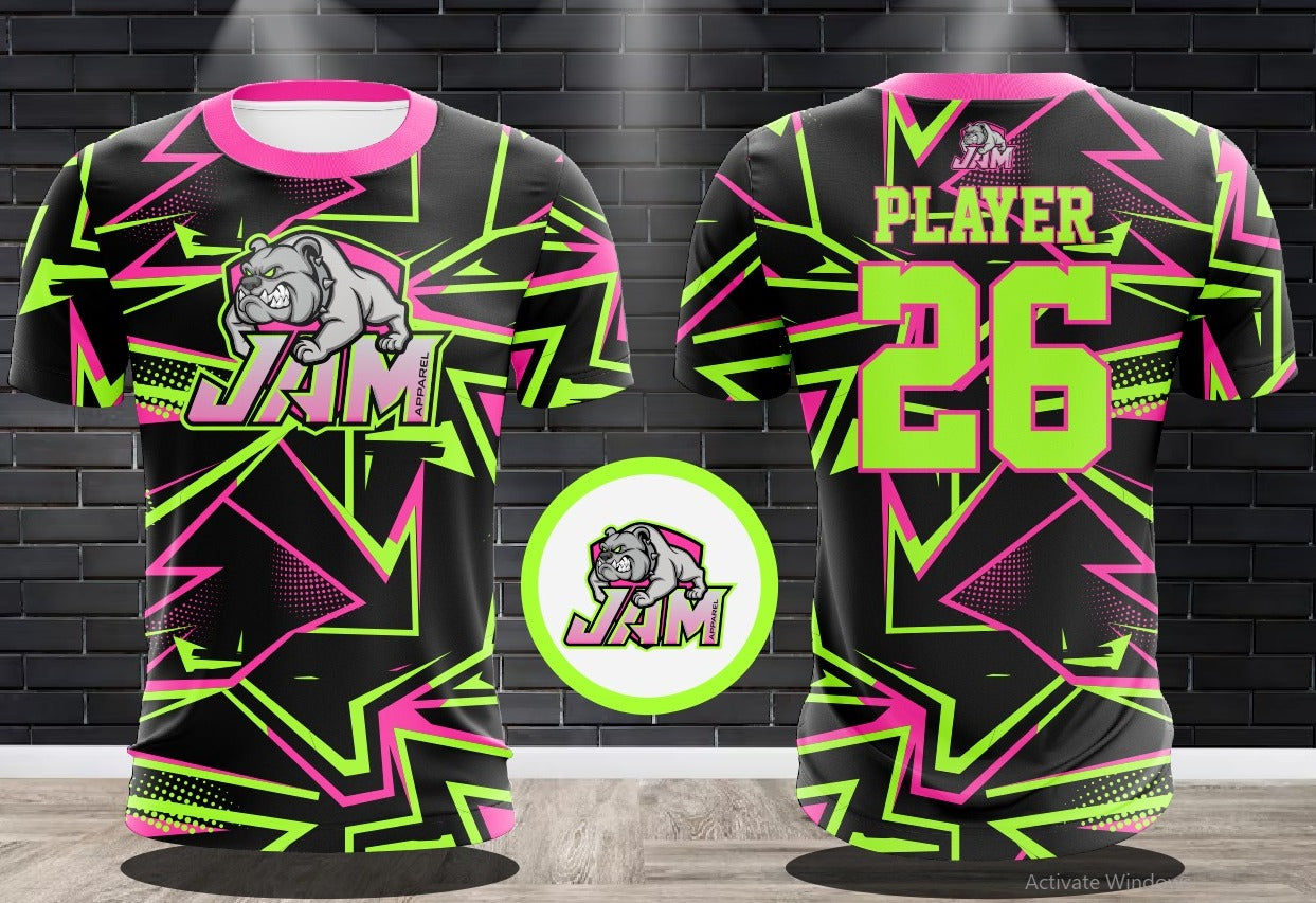 (NEW)JAM The Pathfinder Jersey - Hot Slime