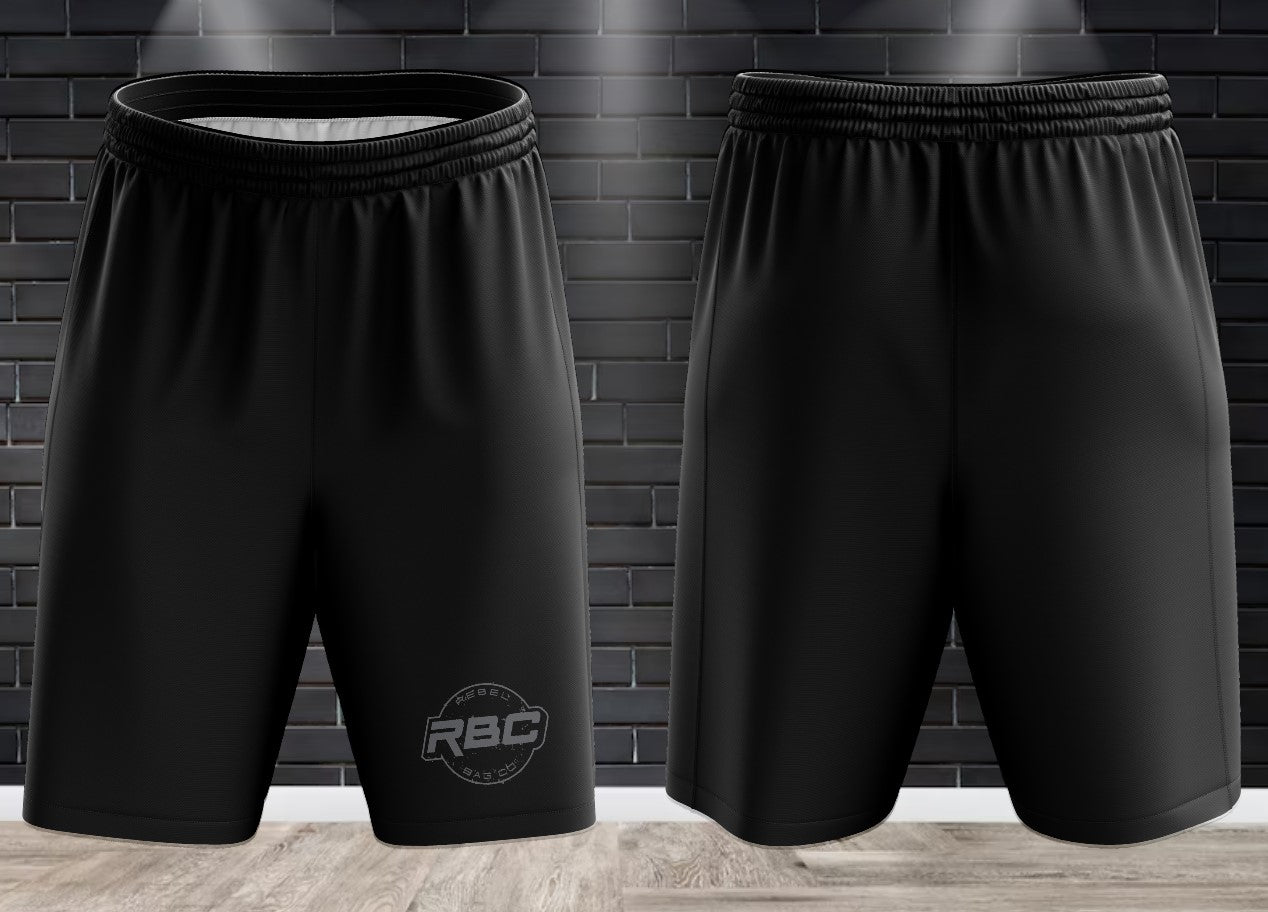 (NEW)Rebel Bag Co. Performance Interlock Drifit Shorts - Various Logo Colorways