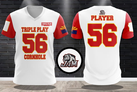 (NEW)2025 Triple Play Performance Drifit Jersey - Chiefs Home