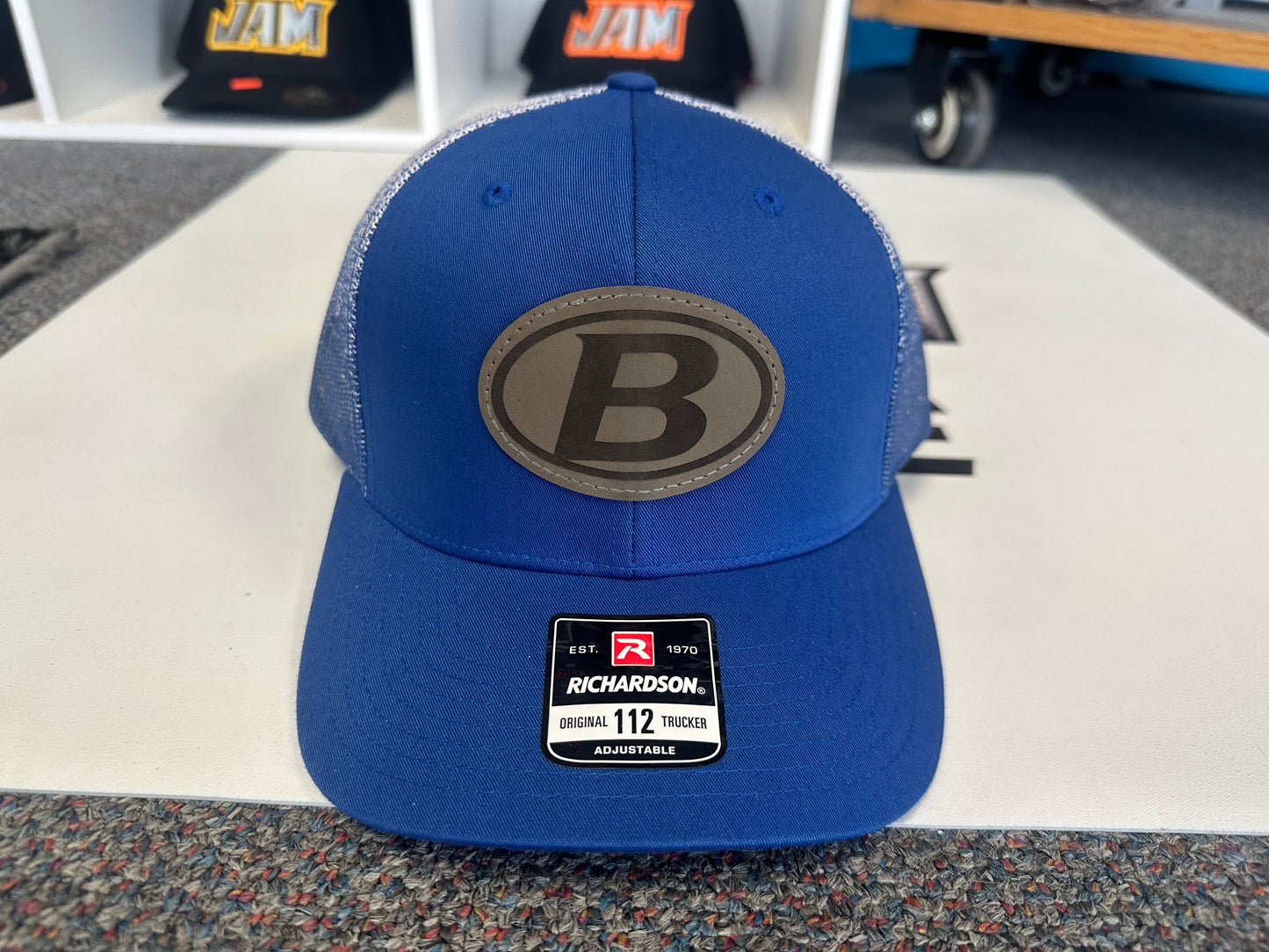 (NEW)Richardson 112 Brunswick B Patch Hat