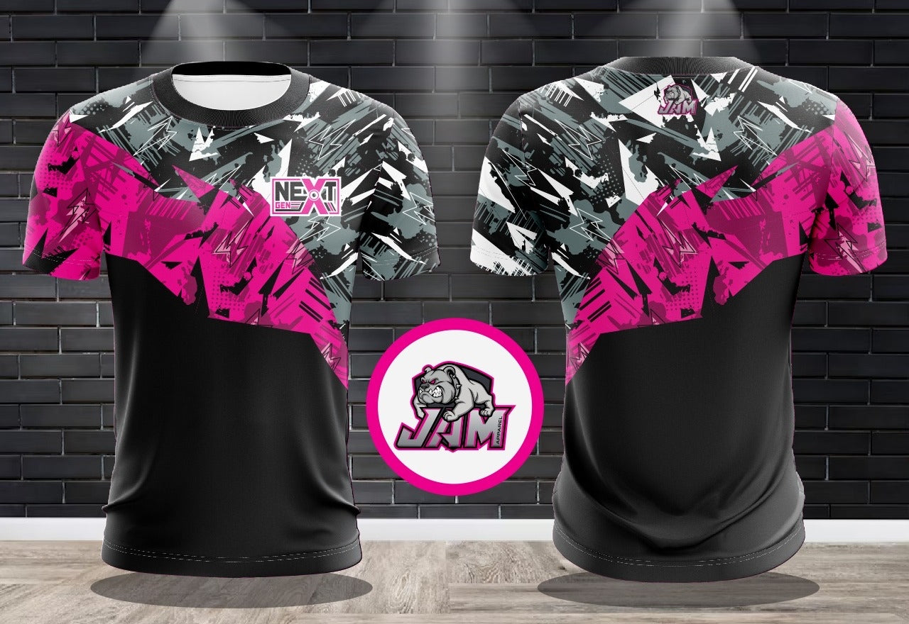 NextGen Cornhole - Black/Pink Jersey