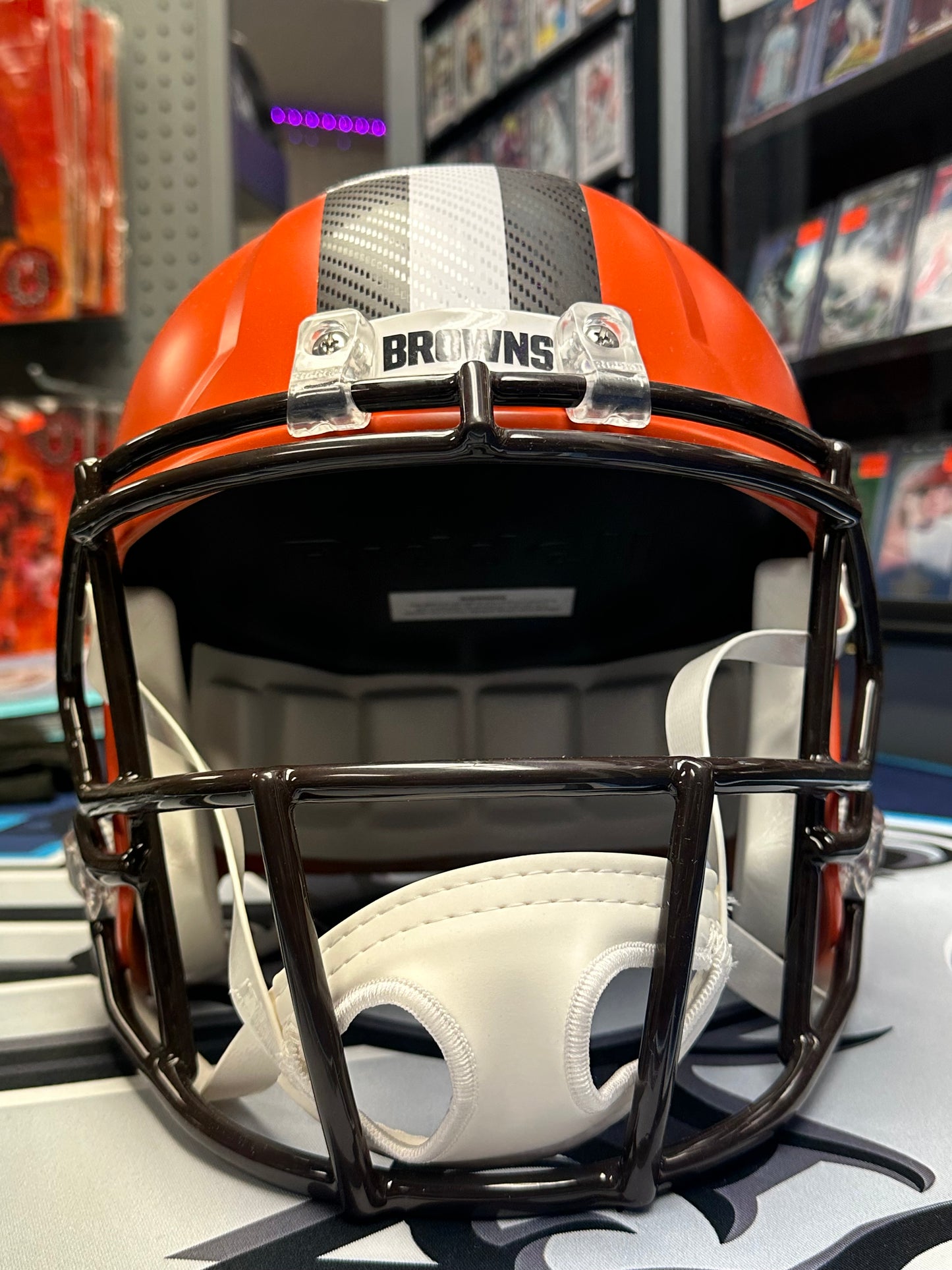 (NEW)Baker Mayfield Full Size Replica #1 Draft Pick Autographed Helmet